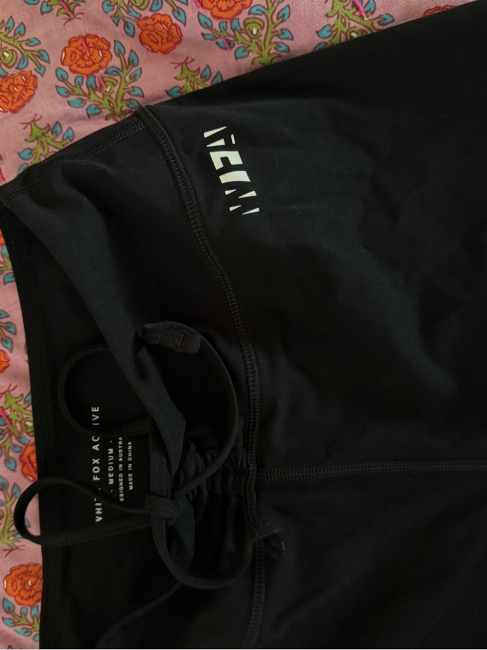 White Fox Boutique Black Bike Shorts